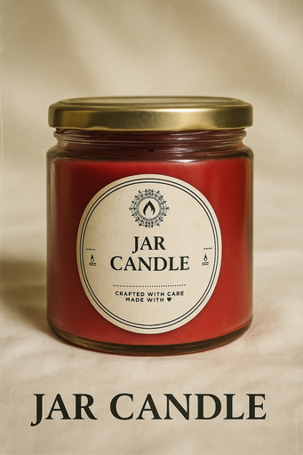 BIG JAR  CANDLE 