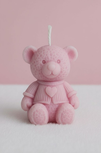 Teddy Bear Candle (S) 