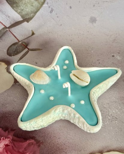 Star Fish Candle