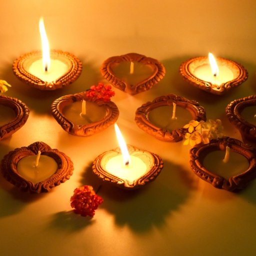 Mitti Diya Candles (Pack of 6) 
