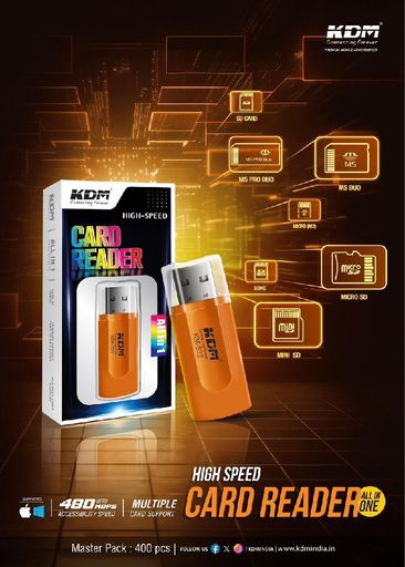 kdm all in one cardreader 