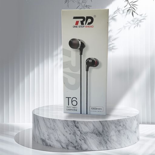 RD T6 FINEST WIRED EARPHONE