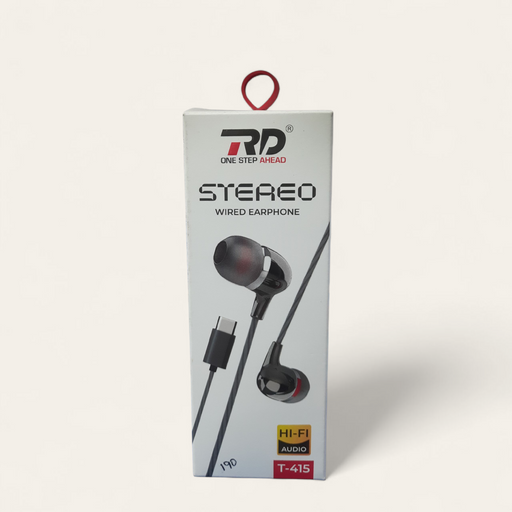 RD STEREO WIRED EARPHONES