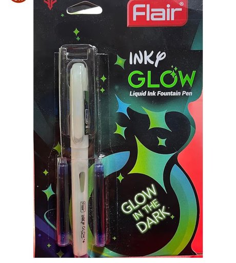 FLAIR INKY GLOW FOUNTAIN PEN 