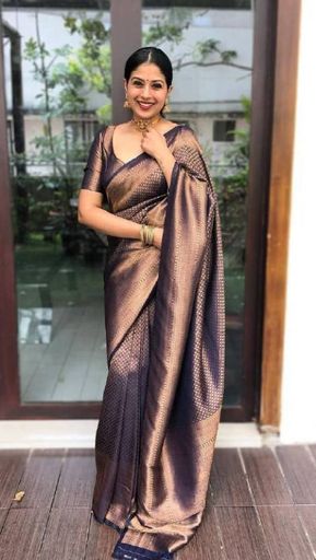 KANJIVARAM JACQUARD SAREE