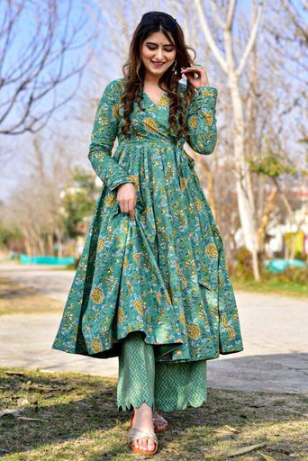 ANARKALI KURTI COTTON