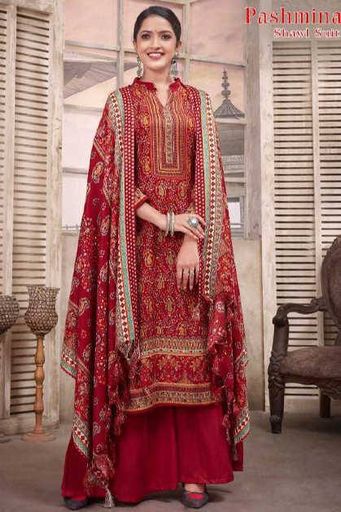 PASHMINA MATERIAL SUIT
