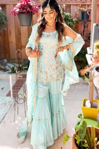 CHICKEN SHARARA DRESS
