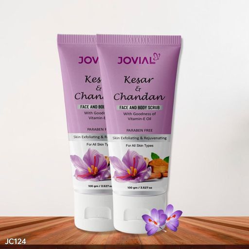 Jovail Kesar and Chandan Herbal scrub 