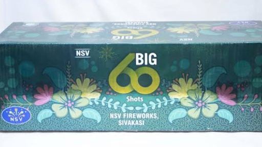 60 multi colour shots 