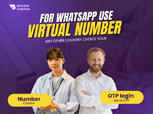 Virtual number for WhatsApp use 