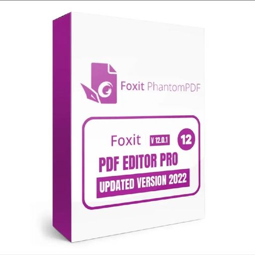 Foxit PDF Editor Pro 12 l Latest 2022 l Windows