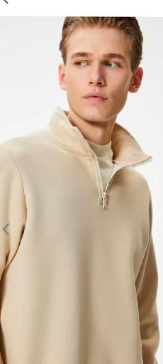 koton mock collar Long sleeves sweatshirt 