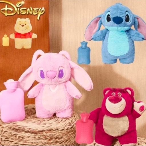 Cute Disney stitch plush hot water bad