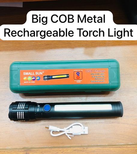 Big Metal COB 3 in 1 Torch Light