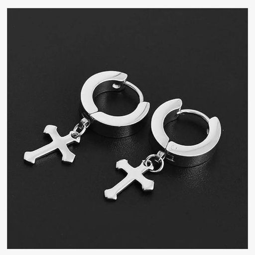 Cross earings 