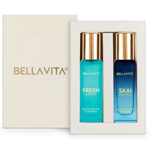 Bella Vita Luxury Unisex FRESH+SKAI Perfume Combo