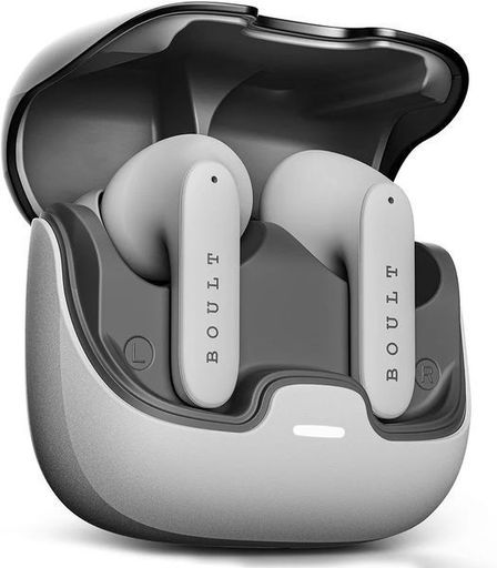 Boult Audio Z40 True Wireless in Ear Earbuds with 60H Playtime, Zen™ ENC Mic, Low Latency Gaming, Type-C Fast Charging, Made in India, 10mm Rich Bass Drivers, IPX5, Bluetooth 5.3 Ear Buds TWS (White)