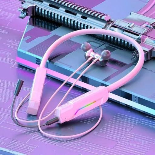 K2 SportLink Bluetooth5.2 RGB Neon Light Neckband Headphones