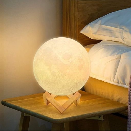 Lunar Luster Multi-Colored Table Lamp