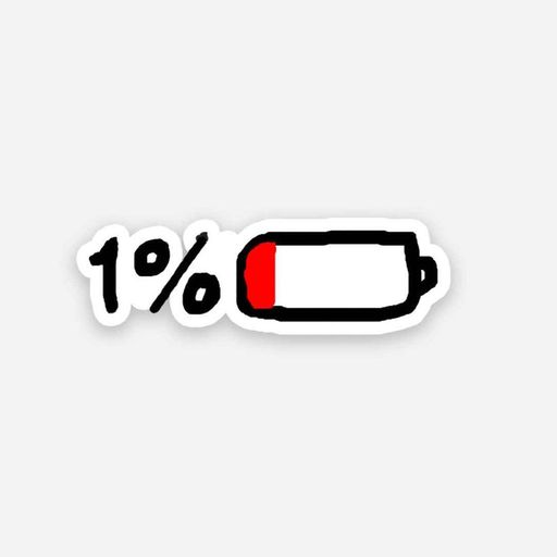 1% Sticker