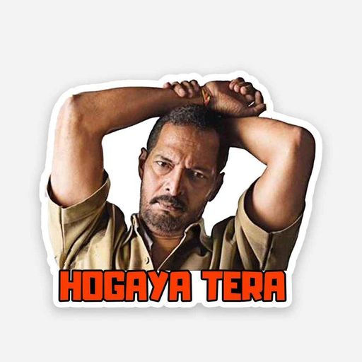 Hogaya Tera Sticker 