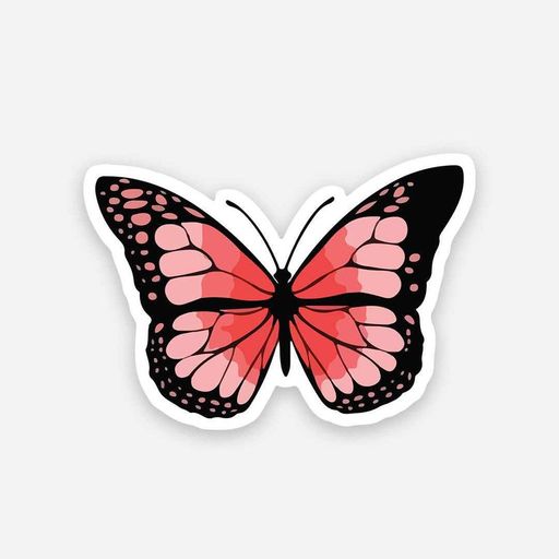 Aesthetic Butterfly Sticker 