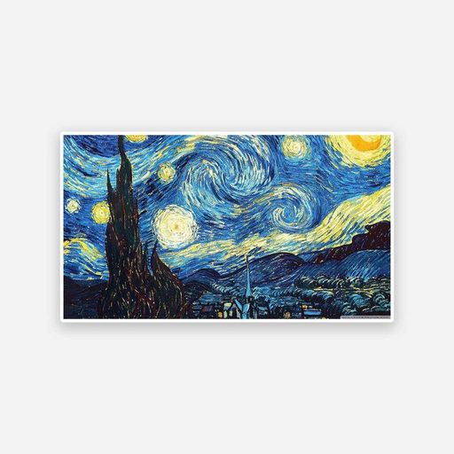 The Starry Night Sticker 