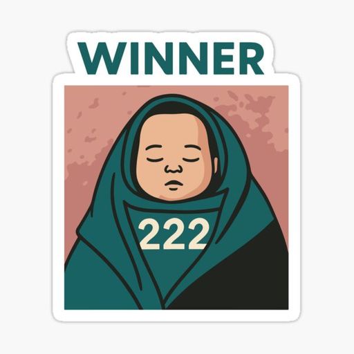 Winner Season 3 Player 222 Squid Game 