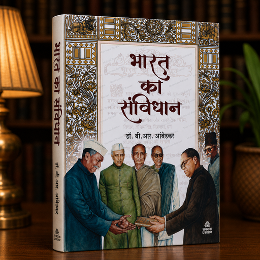 Bharat Ka Samvidhan | Golden | Hindi Book | Dr. B. R. Ambedkar | Samyak Prakashan