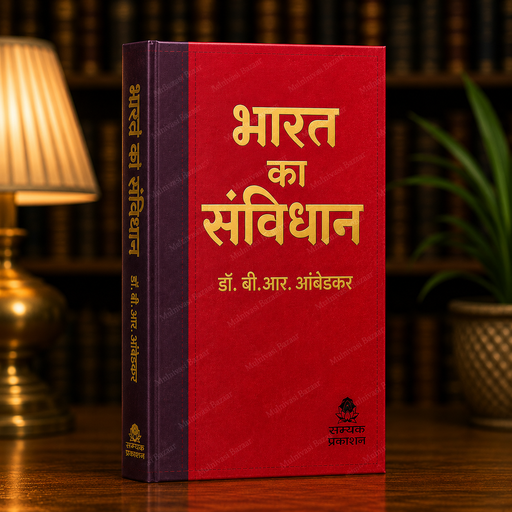 Bharat Ka Samvidhan | Red | Hindi Book | Dr. B. R. Ambedkar | Samyak Prakashan