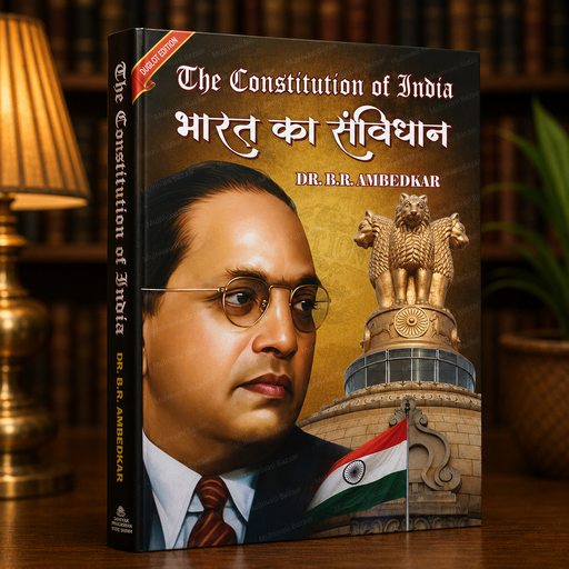Bharat Ka Samvidhan | Hindi & Engliah Mix Book | Dr. B. R. Ambedkar | Samyak Prakashan