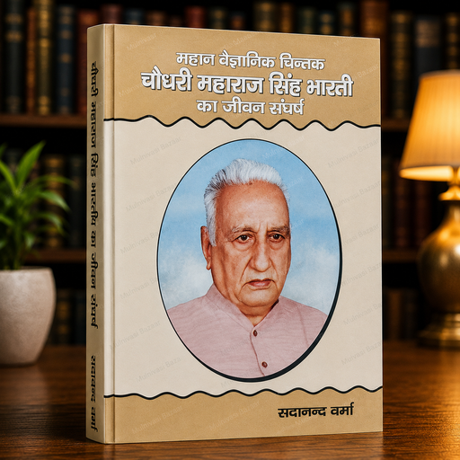 Chaudhary Maharaj Singh Bharti Jeevan Sangharsh | Hindi Book | Arjak Sangh