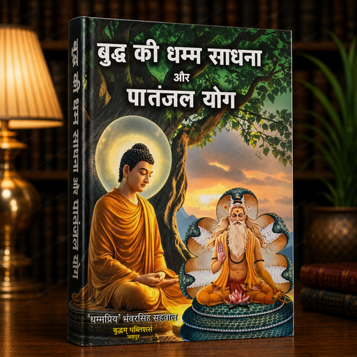 Buddha Ka Dhamm Sadhana Aur Patanjal Yog | Hindi Book | Buddham Publishers