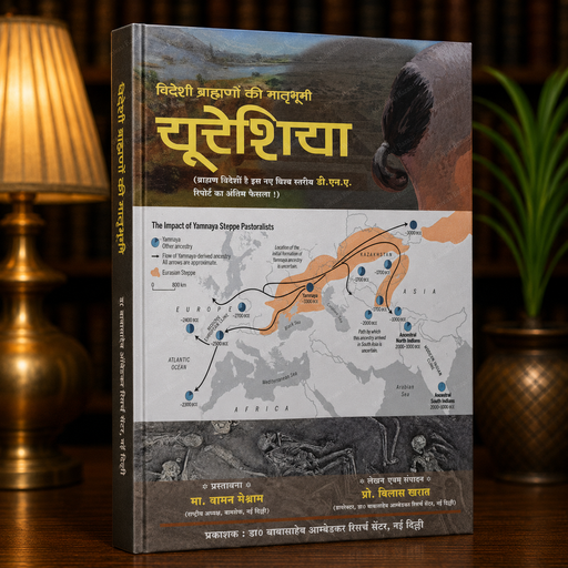 Videshi Brahmano Ki Mathrubhumi Eurasia | Hindi Book | Mulnivasi Publication Trust