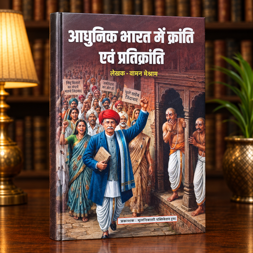 Adhunik Bharat Mein Kranti Evam Pratikranti | Hindi Book | Mulnivasi Publication Trust