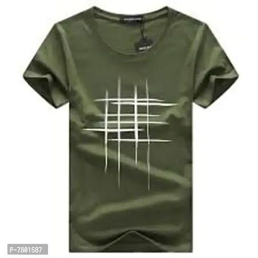 Men's Cotton Trendy Half Sleeve T Shirt Tshirt   T-Shirt 