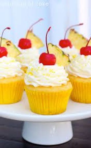 Pineapple Cup Cake 