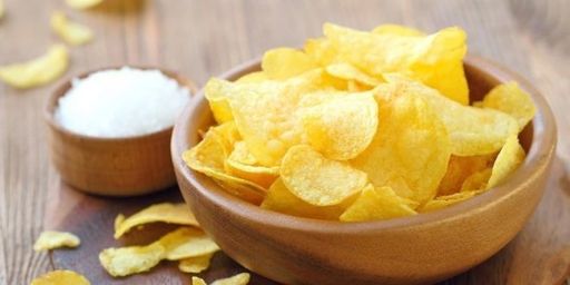 SALTED POTATO WAFERS (ROCK SALT)