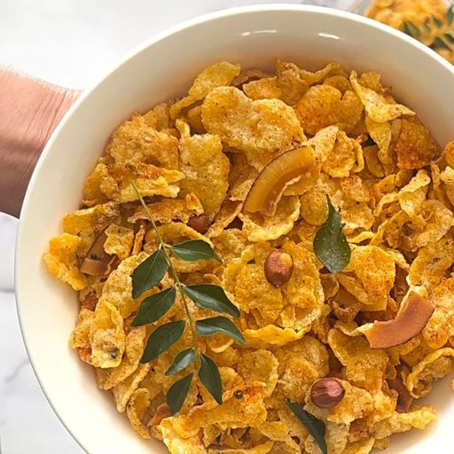 ROASTED CORN CHEVDA 