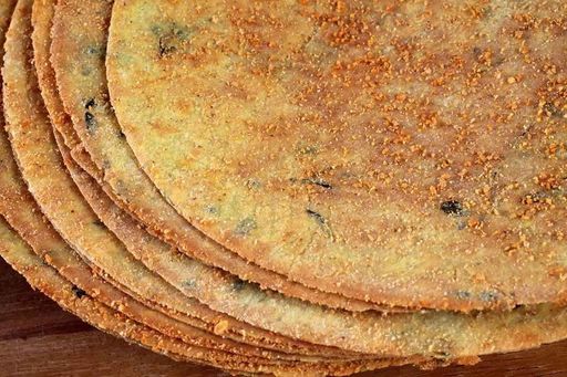 Methi Sambhar Rotla