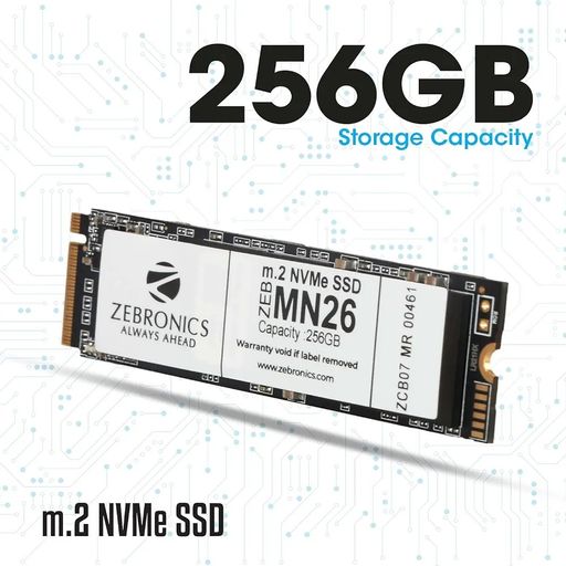 Zebronics ZEB-MN26 NVME SSD 1 Year Company warrenty 