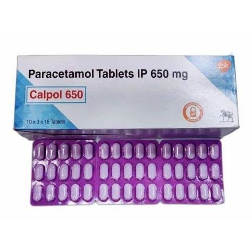 Calpol -650 tablet 4/pcs