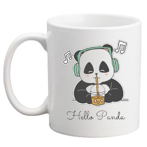 Greeting Panda Ceramic Mug