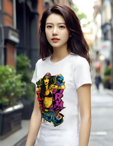 Treme Graphic White T-shirt
