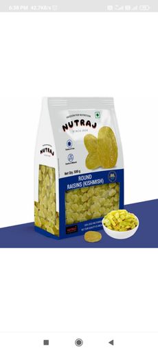 Nutraj Round  Kishmish Raisins