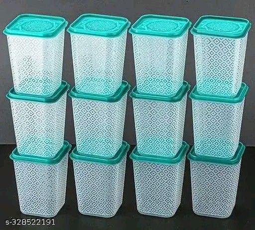 K Mart Plastic Storage Jar 