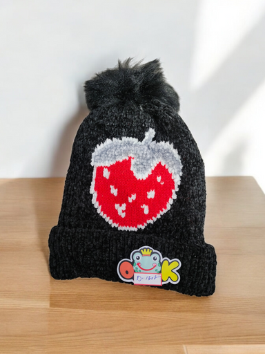 winter wear woolen Cap for girls  multi colour 