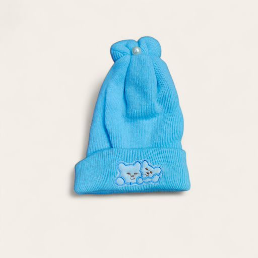 baby Cap small plain stretchable premium quality 0-5 years multi colour 