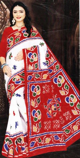 NITU 100 % COTTON GAROD SAREE 